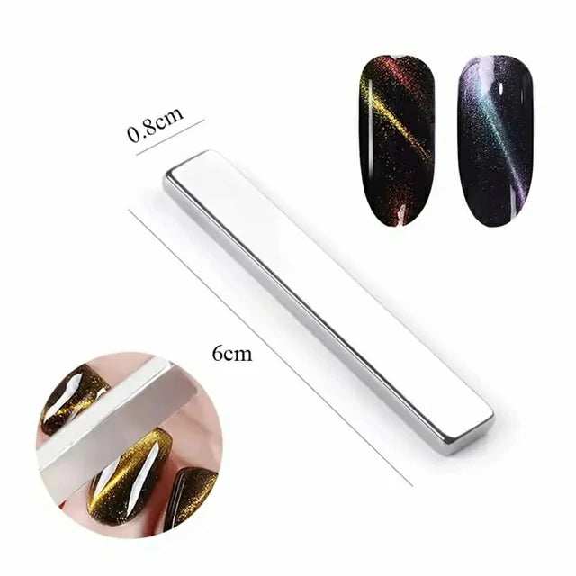 Nail Art Cat Eyes Strong Rectangle Magnet