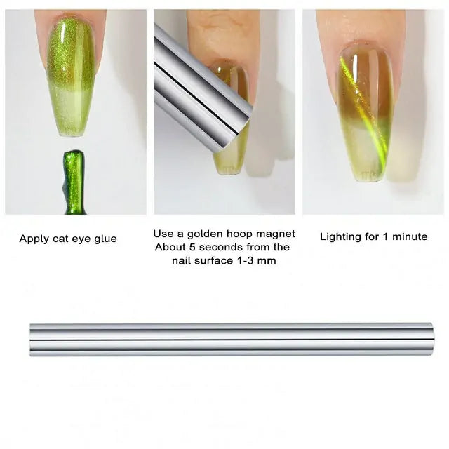 Nail Art Cat Eyes Strong Stick Magnet