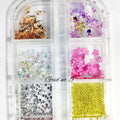 Nail Art Charms Accessories And Mylars Mix Grid 05