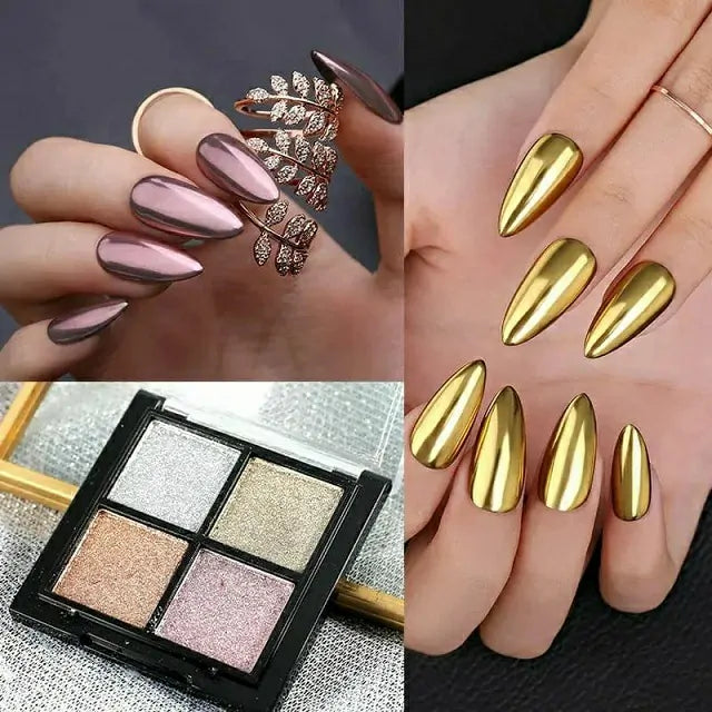 Nail Art Chrome (4 In 1)