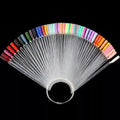 Nail Art Display Swatch Sticks And Metal Ring (Pack Of 50)