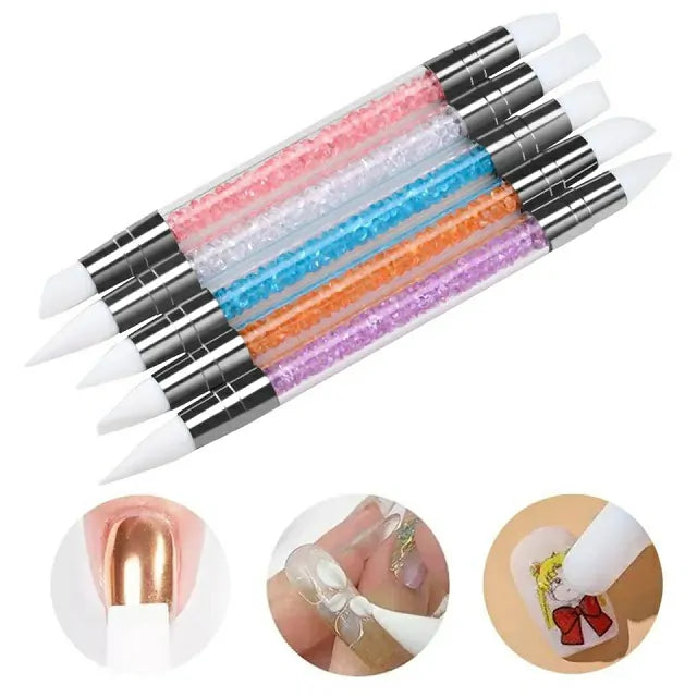 3D Nail Art Silicone Tool (Set Of 5)