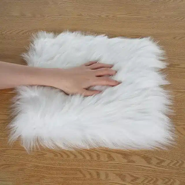 Nail Photography Plush Fur Mat