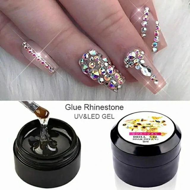 Nail Rhinestones UV Glue Gel