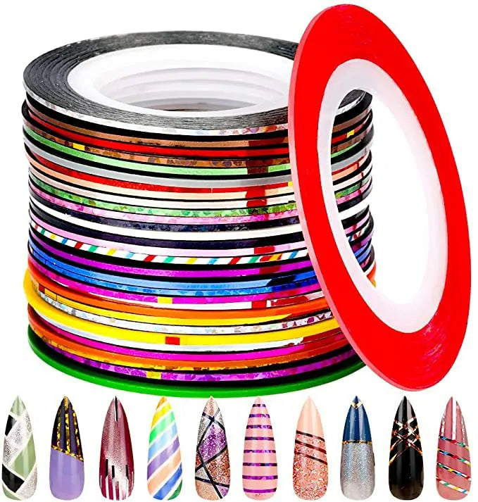 Nail Striping Tapes (Pack Of 30)