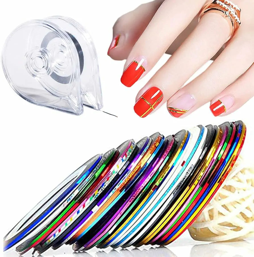 Nail Striping Tapes (Pack Of 30)