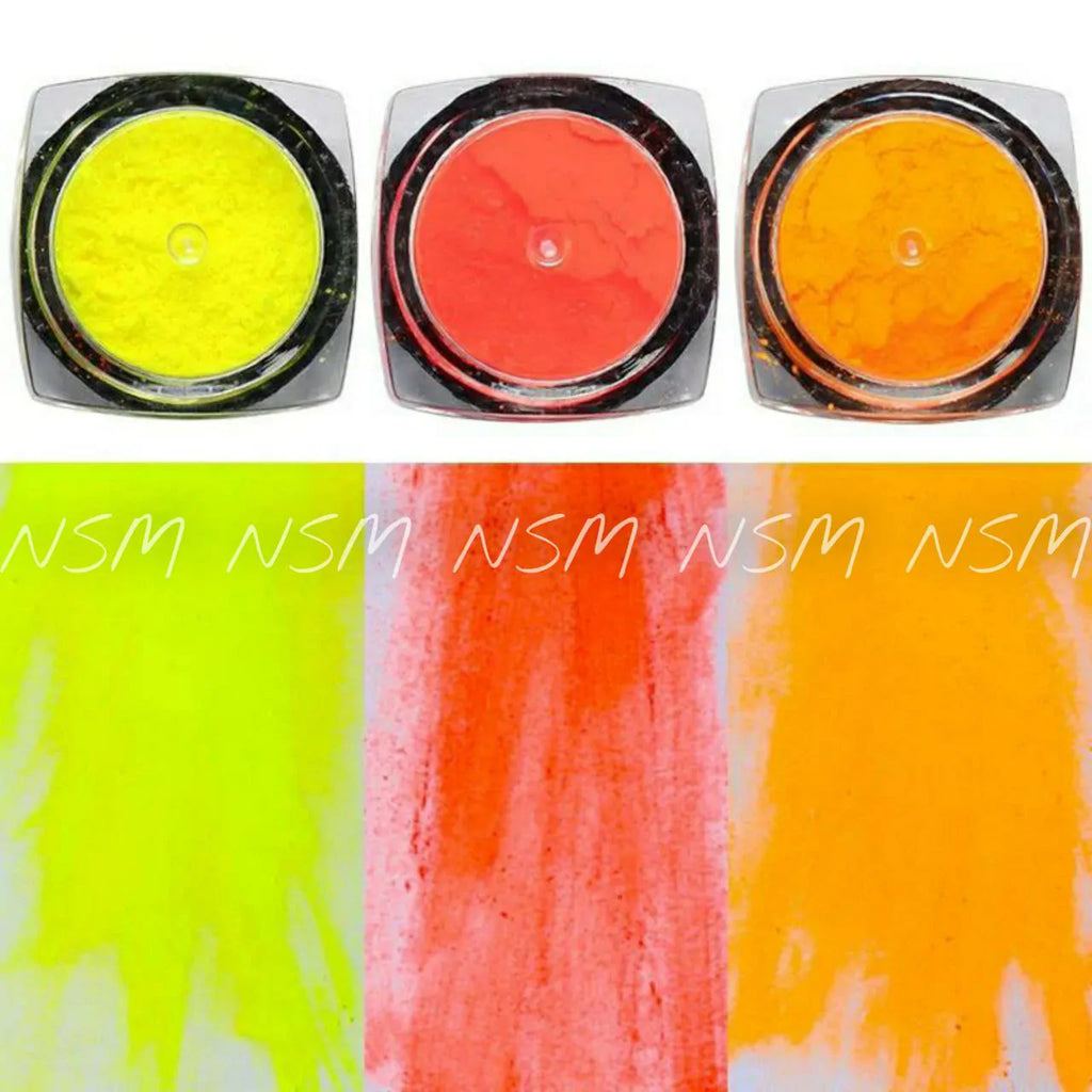 Neon Pigments (Set Of 9 Random Colors)