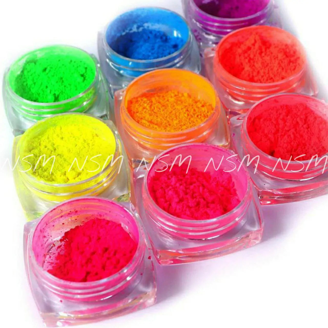 Neon Pigments (Set Of 9 Random Colors)