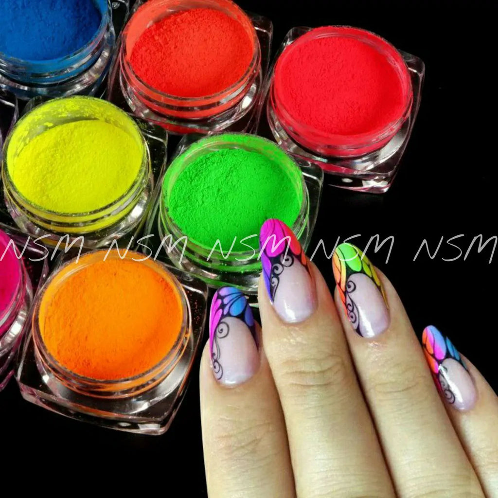 Neon Pigments (Set Of 9 Random Colors)