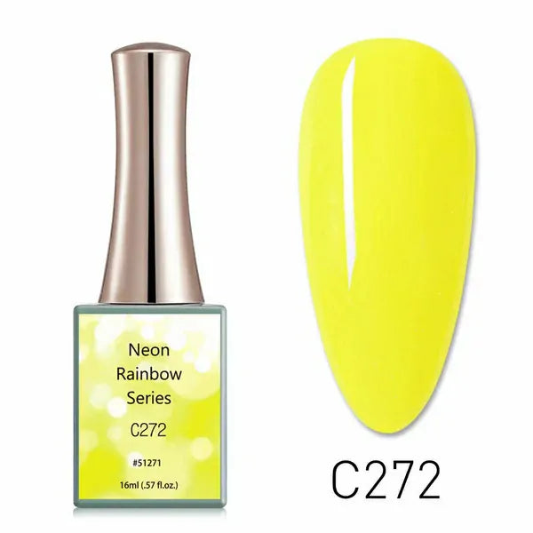 Canni Neon Rainbow Series Gel Polish Set (16ml)
