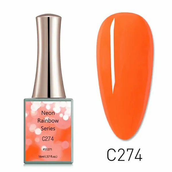 Canni Neon Rainbow Series Gel Polish Set (16ml)