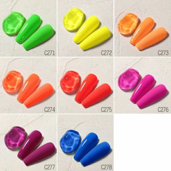 Canni Neon Rainbow Series Gel Polish Set (16ml)