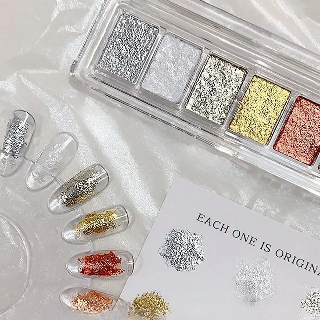 Opal Pearl Cream Pigments Palette (6 In 1)