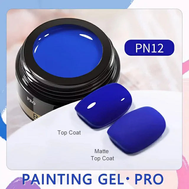 Born Pretty Pro Painting Gel (12 Colors)