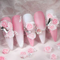 Pearl Rose Nail Charms Pack (Model No. 2)