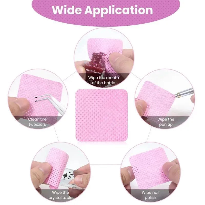 Perforated Lint Free Wipes Box (200 Pcs)