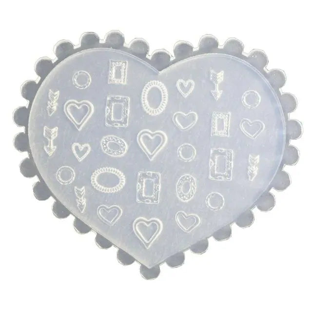 Photo Frames Silicon Nail Art Mold