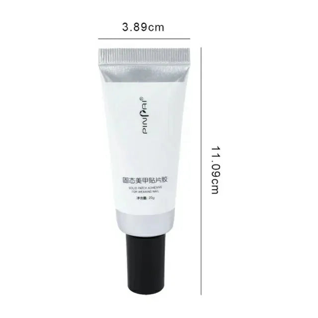 Solid Nail Tips Glue Gel Tube (20gm)