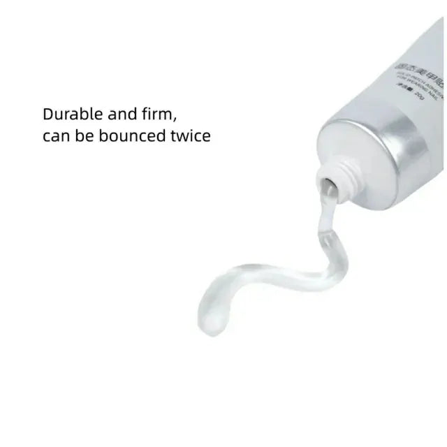 Solid Nail Tips Glue Gel Tube (20gm)