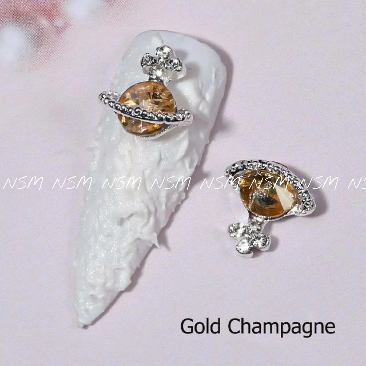 Planet Nail Charms (2pc Set)