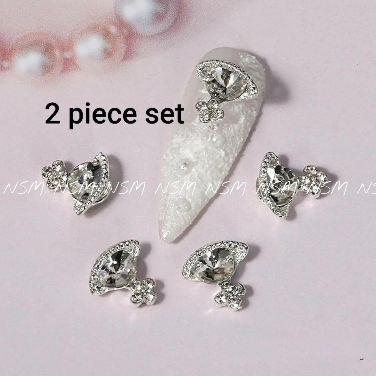 Planet Nail Charms (2pc Set)