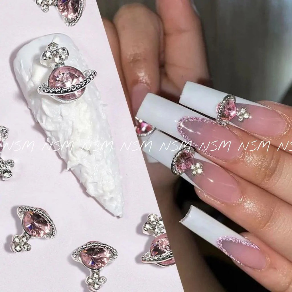 Planet Nail Charms (2pc Set)