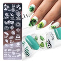 Leaves And Nature Nail Stamping Plate (XY-N10)
