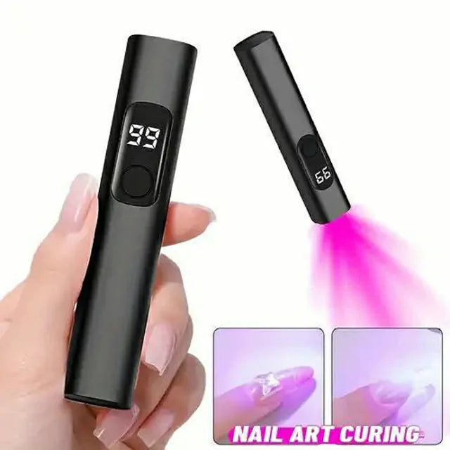 Portable And Rechargeable Cordless Mini UV LED Nail Lamp Torch