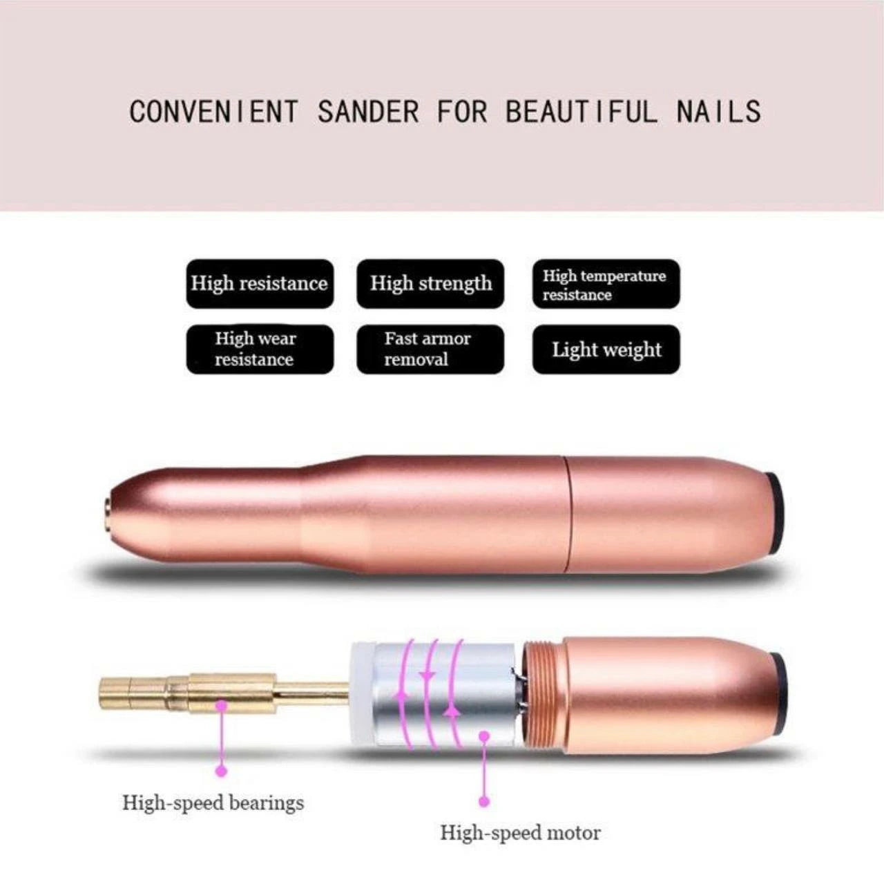 Portable Nail Drill Machine 5000-20000 RPM
