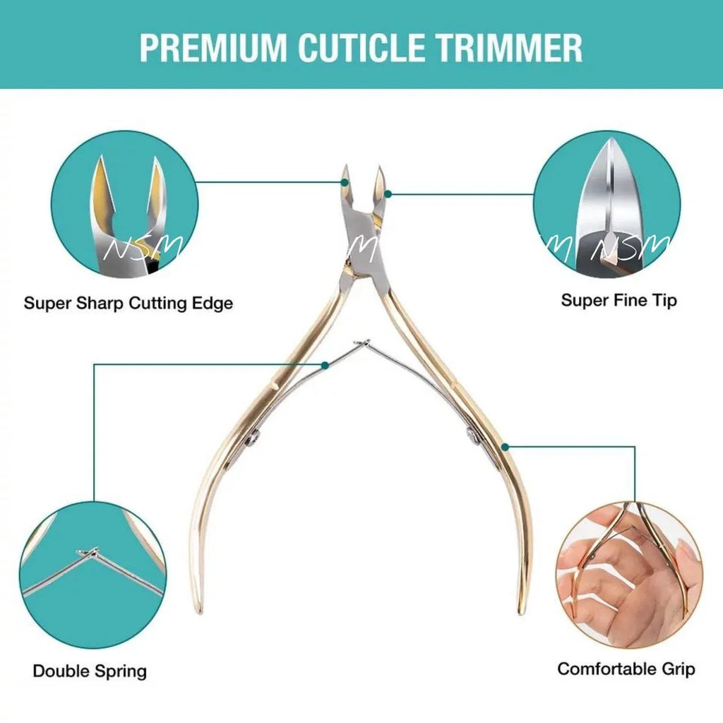 Premium Gold Cuticle Cutter