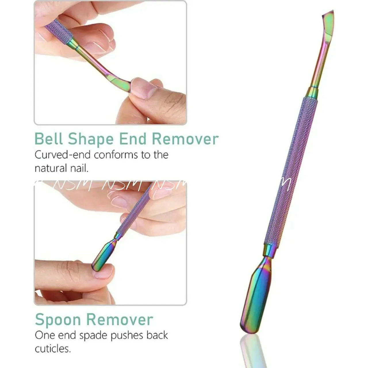 Premium Quality Rainbow Cuticle Pusher