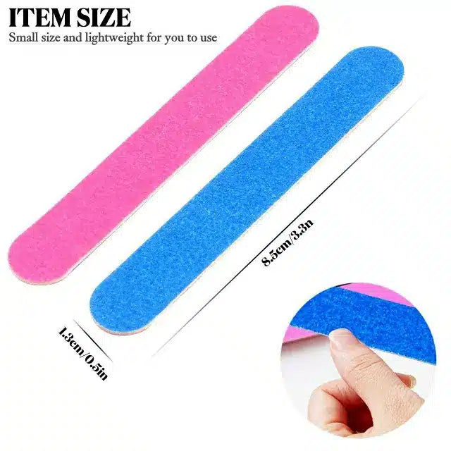 Press On Nail Filers (Medium Size Pack of 25 Pcs)