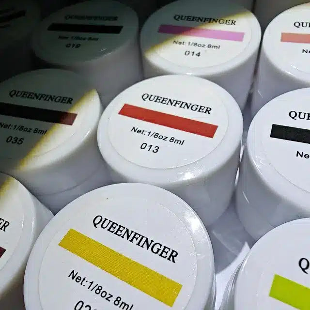 Queenfinger Gel Pots (8ml) (Set Of 36)