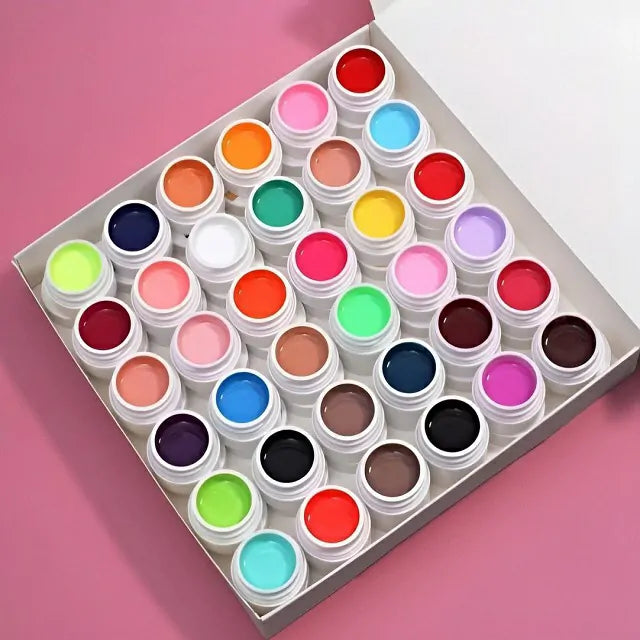 Queenfinger Gel Pots (8ml) (Set Of 36)