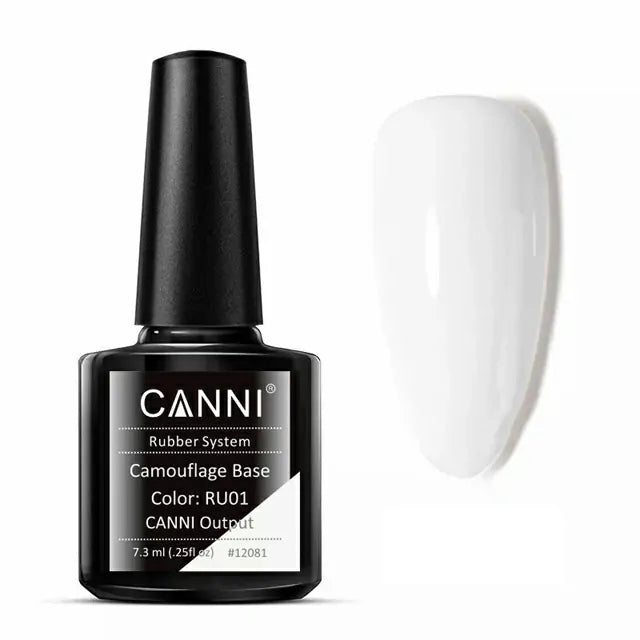 Canni Camouflage Rubber Base Coat Nail Gel (7.3ml)