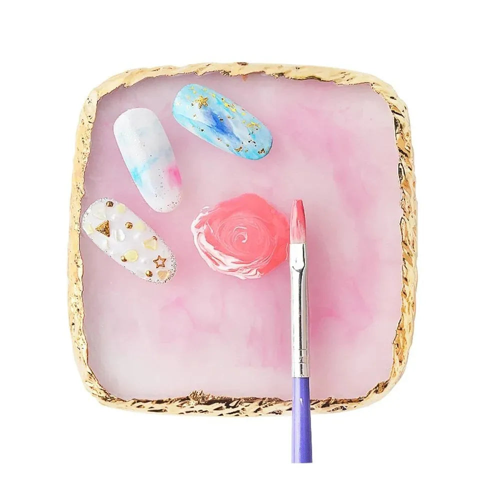 Resin Nail Art Mixing Palette (Round / Square)