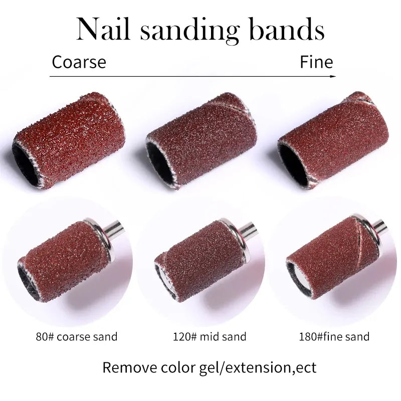 Medium Grit Sanding Bands (120 Grit)