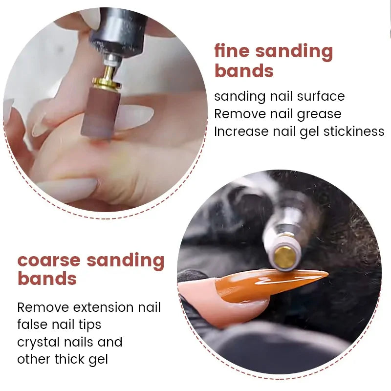 Medium Grit Sanding Bands (120 Grit)