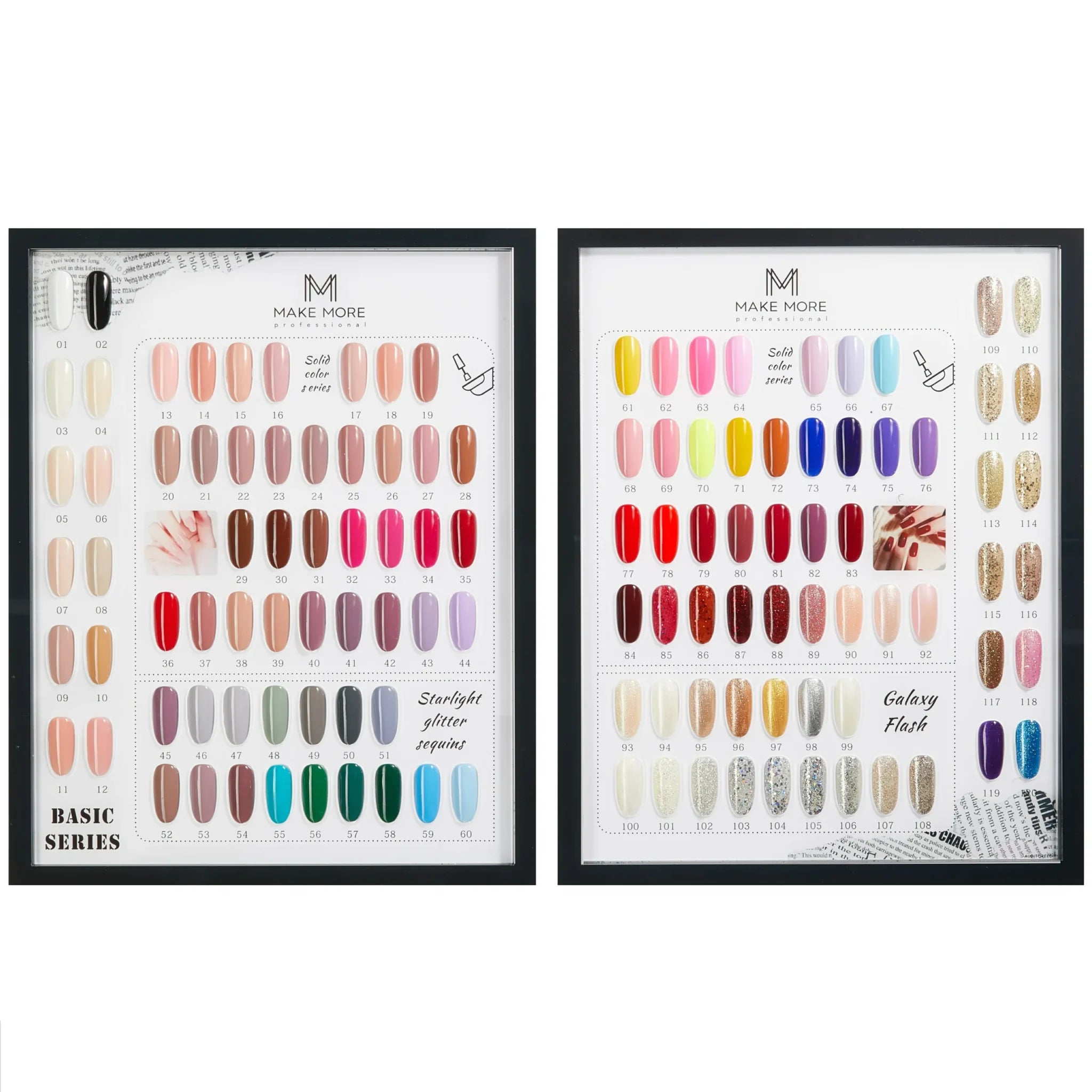 Make More White Gel Nail Polish (15ml) (001)