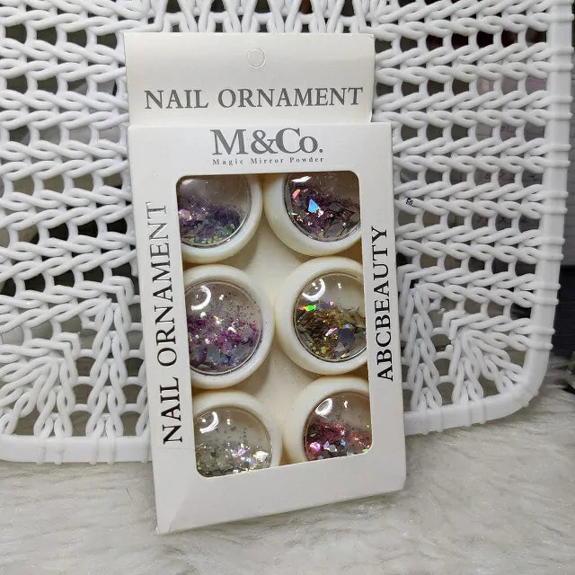 Shattered Glass Glitter Mylars (Set Of 6)
