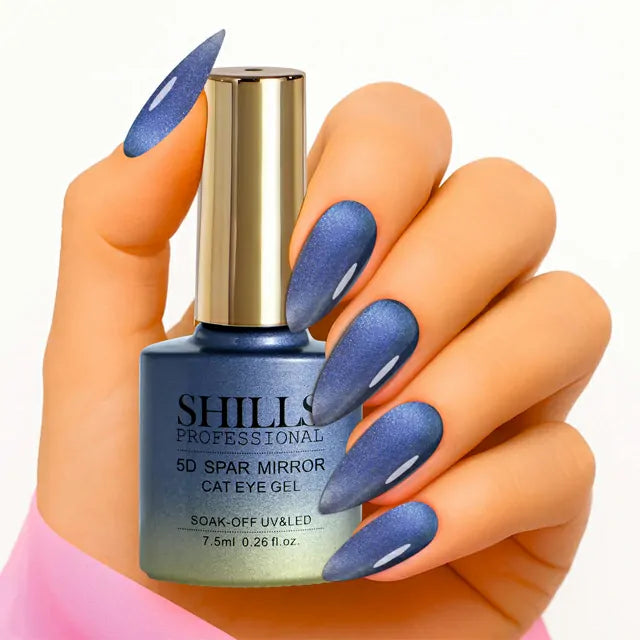 Shills Professional 5D Spar Mirror Cat Eye Gel Polish (7.5ml) (SPG-370)