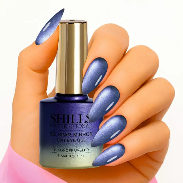 Shills Professional 5D Spar Mirror Cat Eye Gel Polish (7.5ml) (SPG-373)