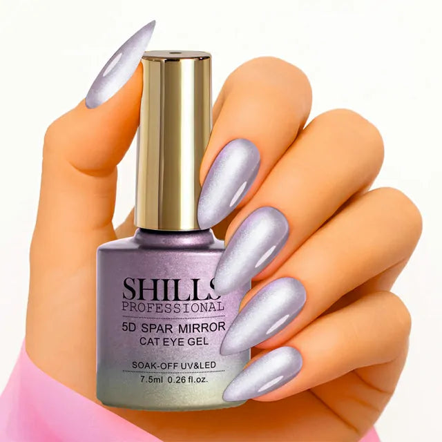 Shills Professional 5D Spar Mirror Cat Eye Gel Polish (7.5ml) (SPG-374)