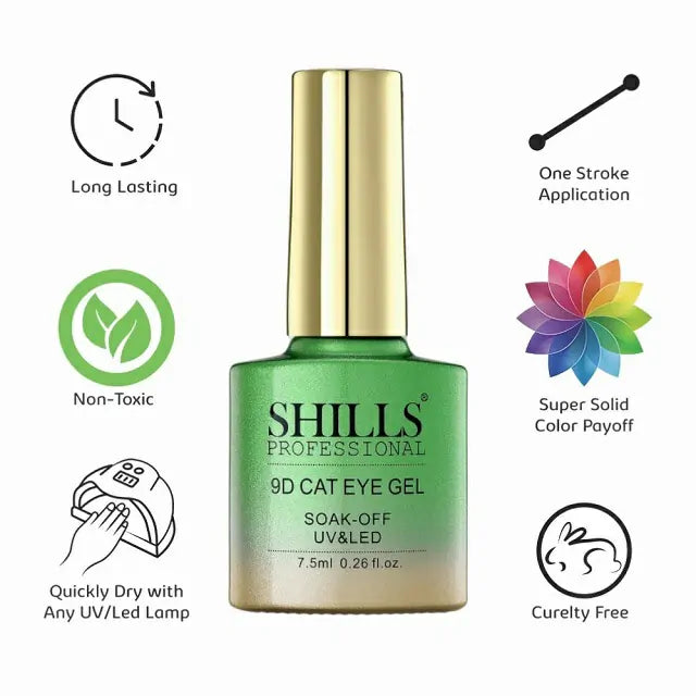 Shills Professional 9D Cat Eye Gel Polish (7.5ml) (9D315)