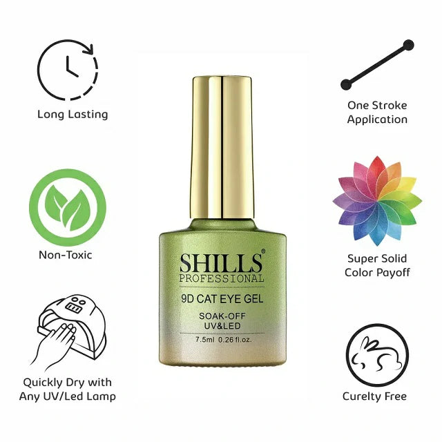 Shills Professional 9D Cat Eye Gel Polish (7.5ml) (9D309)