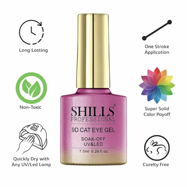 Shills Professional 9D Cat Eye Gel Polish (7.5ml) (9D311)