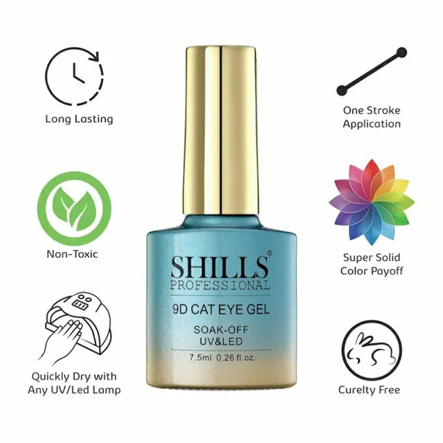Shills Professional 9D Cat Eye Gel Polish (7.5ml) (9D312)
