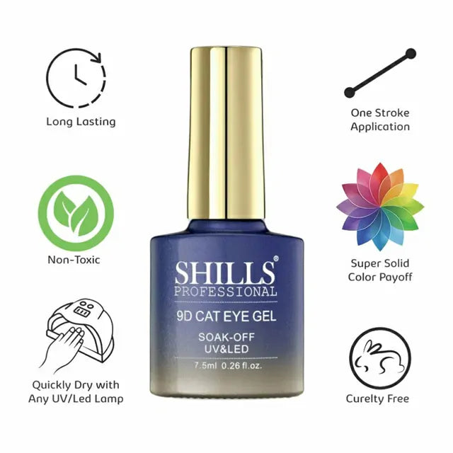 Shills Professional 9D Cat Eye Gel Polish (7.5ml) (9D314)