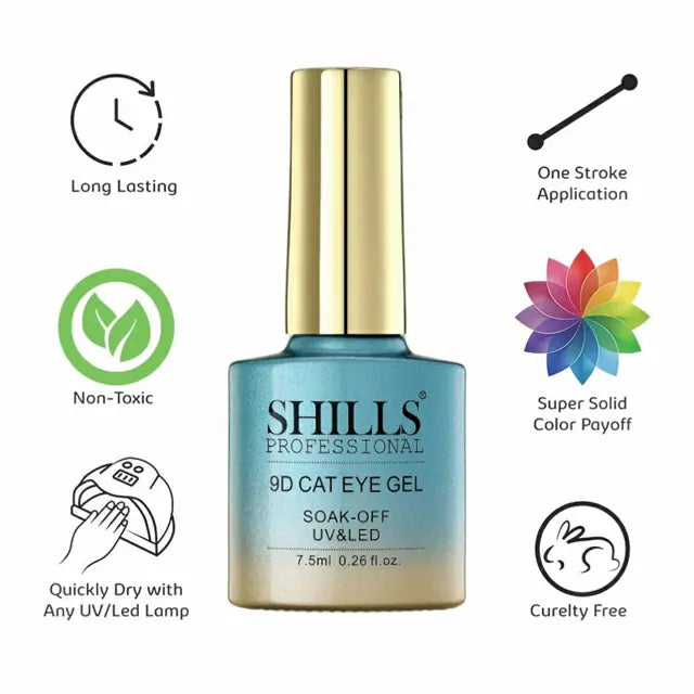 Shills Professional 9D Cat Eye Gel Polish (7.5ml) (9D316)