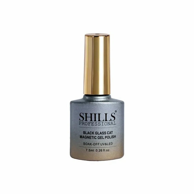 Shills Professional Black Glass Cat Magnetic Gel Polish No.425 (7.5ml)